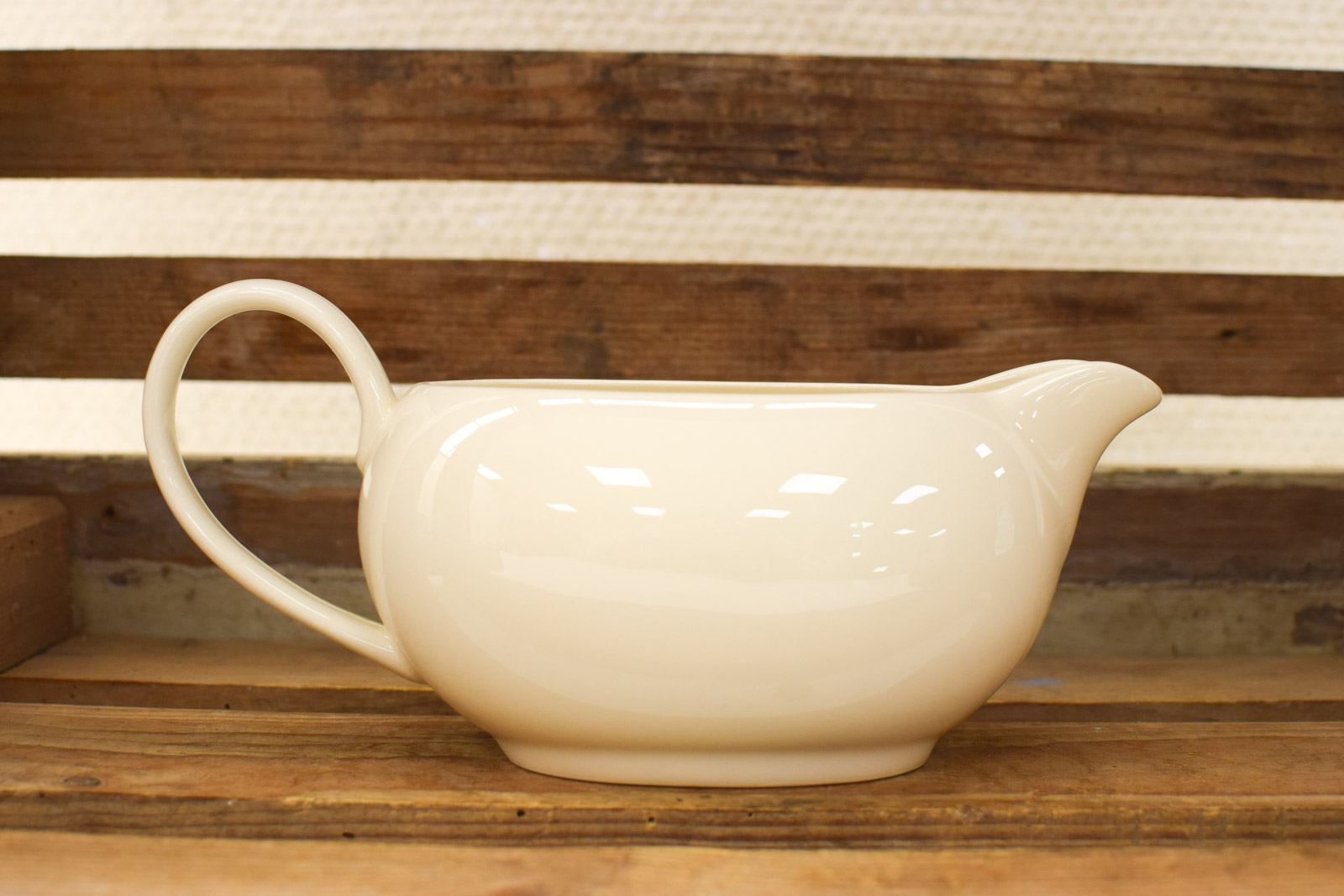 Clarety plain porseleinen sju/saus schaaltje 51003