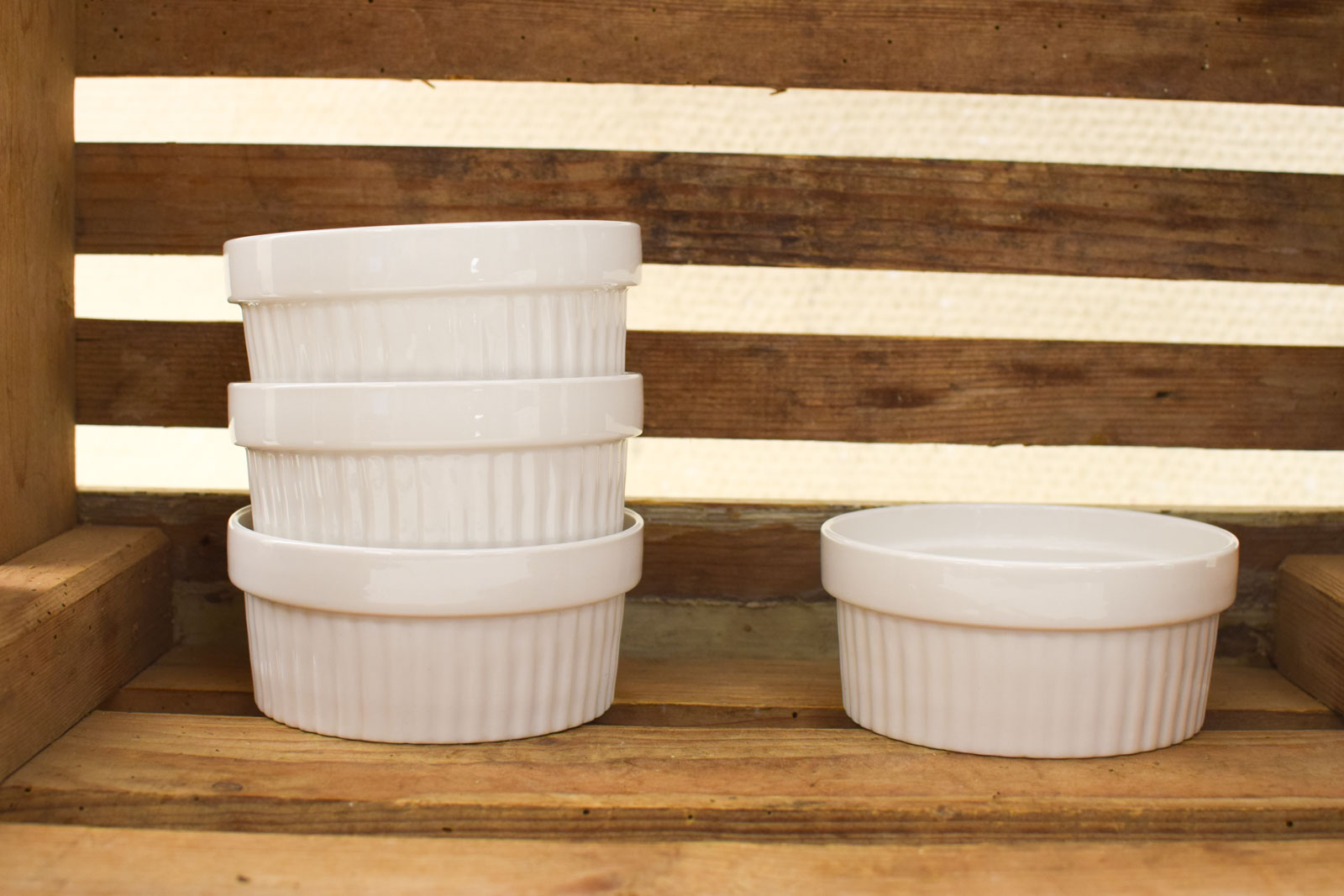 4 stuks Siaki Porseleinen schaaltjes 51034