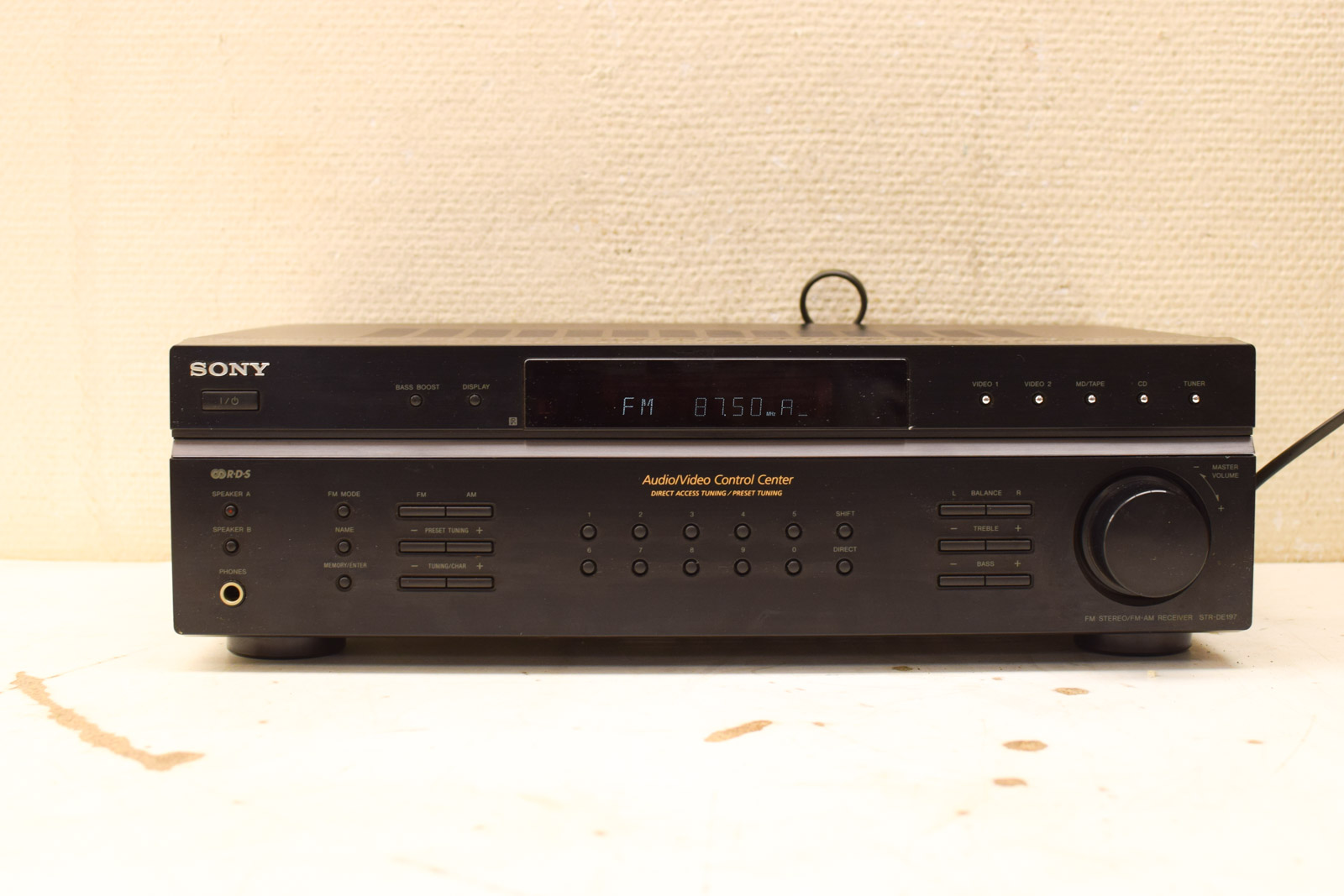 Alternative view of Sony stereo fm -am reciever str-De 197 51036