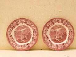 2 stuks Scottish lochs porseleinen platte borden 51059