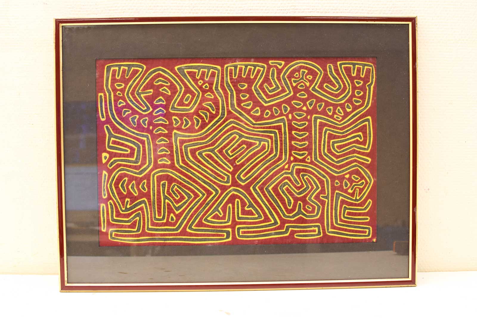 Ingelijste doek 51072