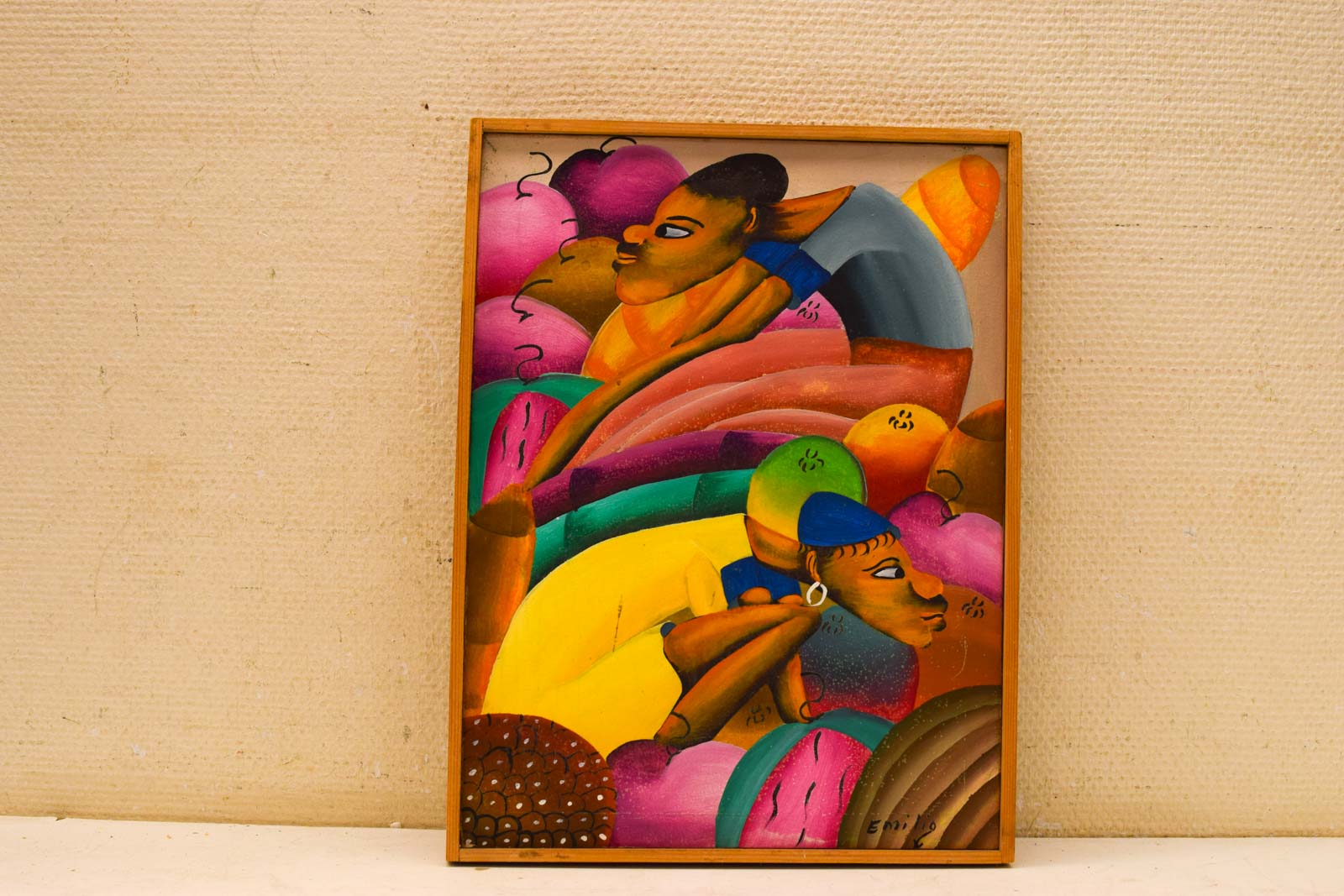 Schilderij van mannen 51077