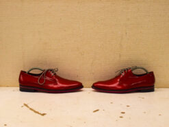 Alternative view of Floris van Bommel rode lak veterschoenen 51117