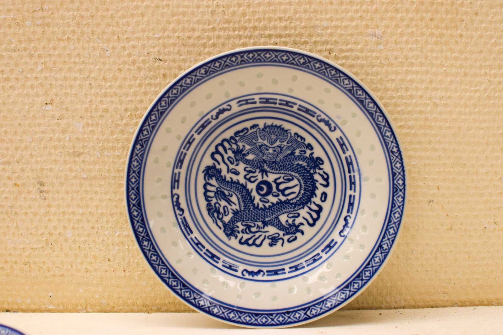 Alternative view of 3 Stuks porseleinen bordjes 51133