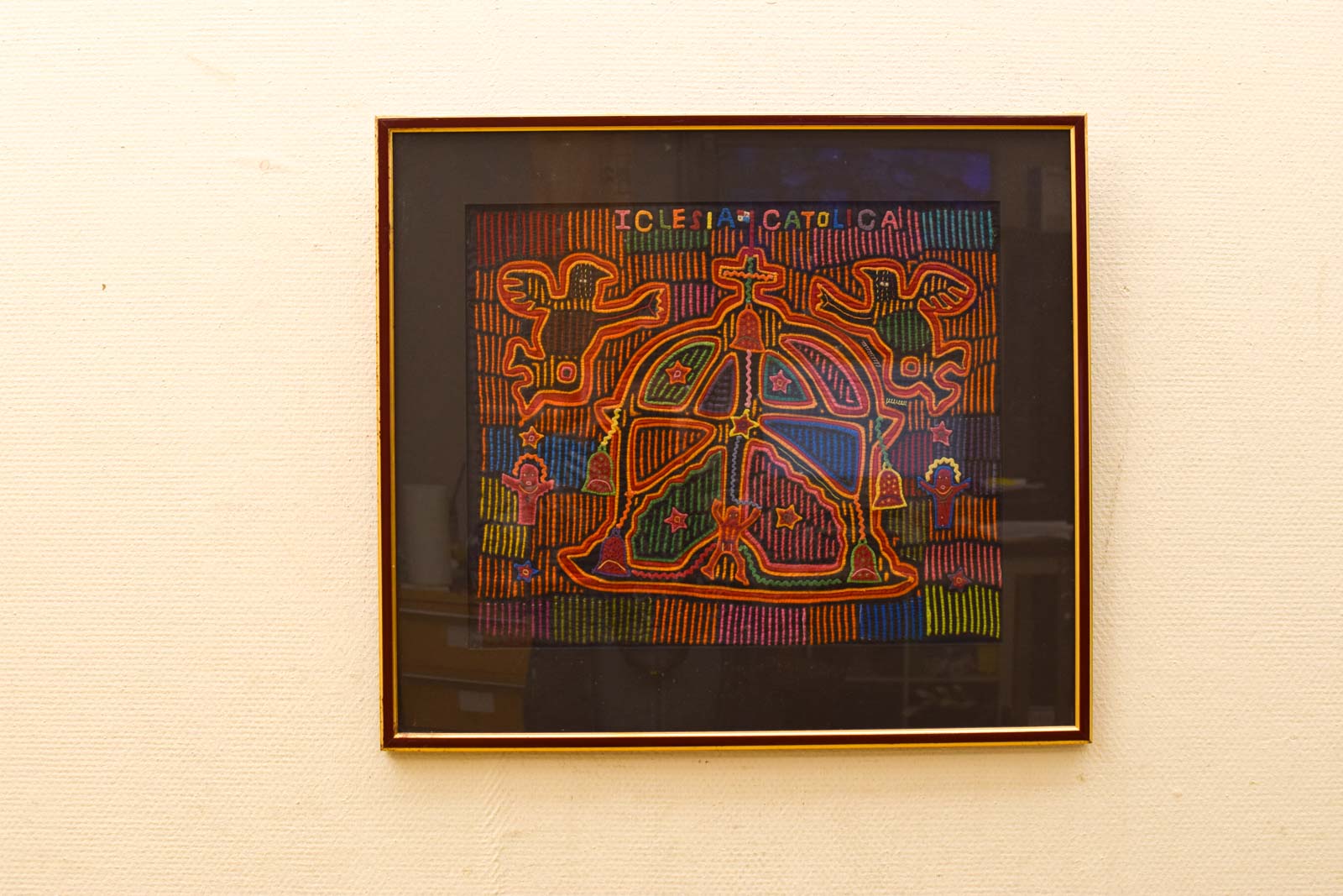 Ingelijste doek 51137