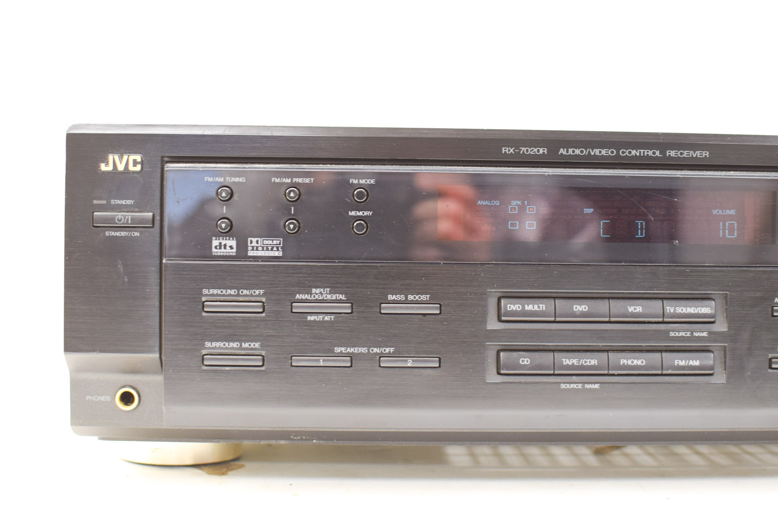 Alternative view of JVC Audio / video control receiver 51139