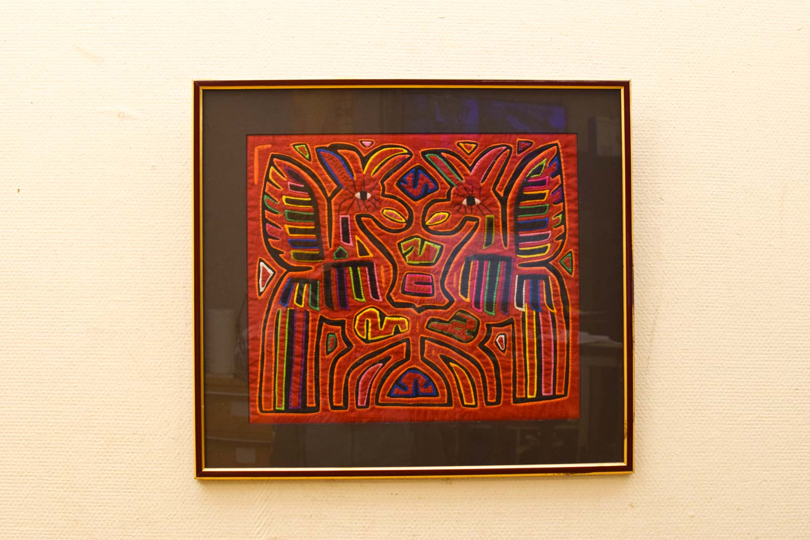 Ingelijste doek 51141