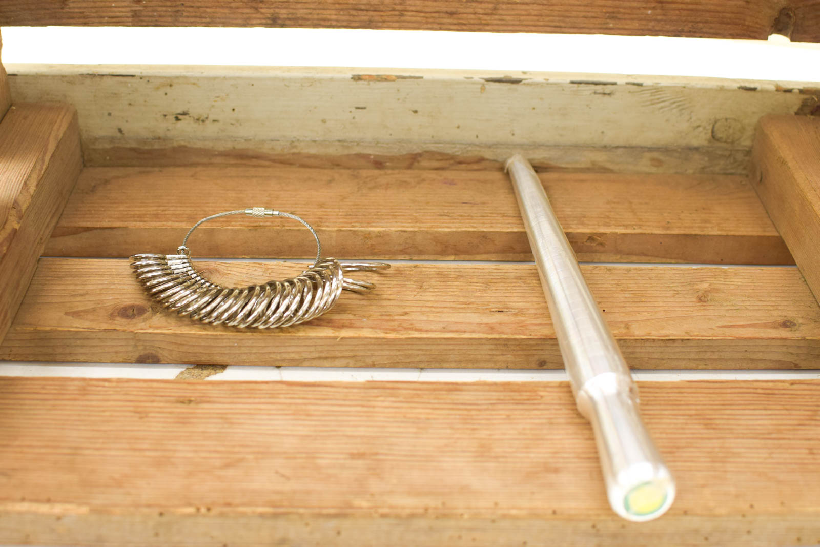 Ringmaten Set en ringmaat stok 51160