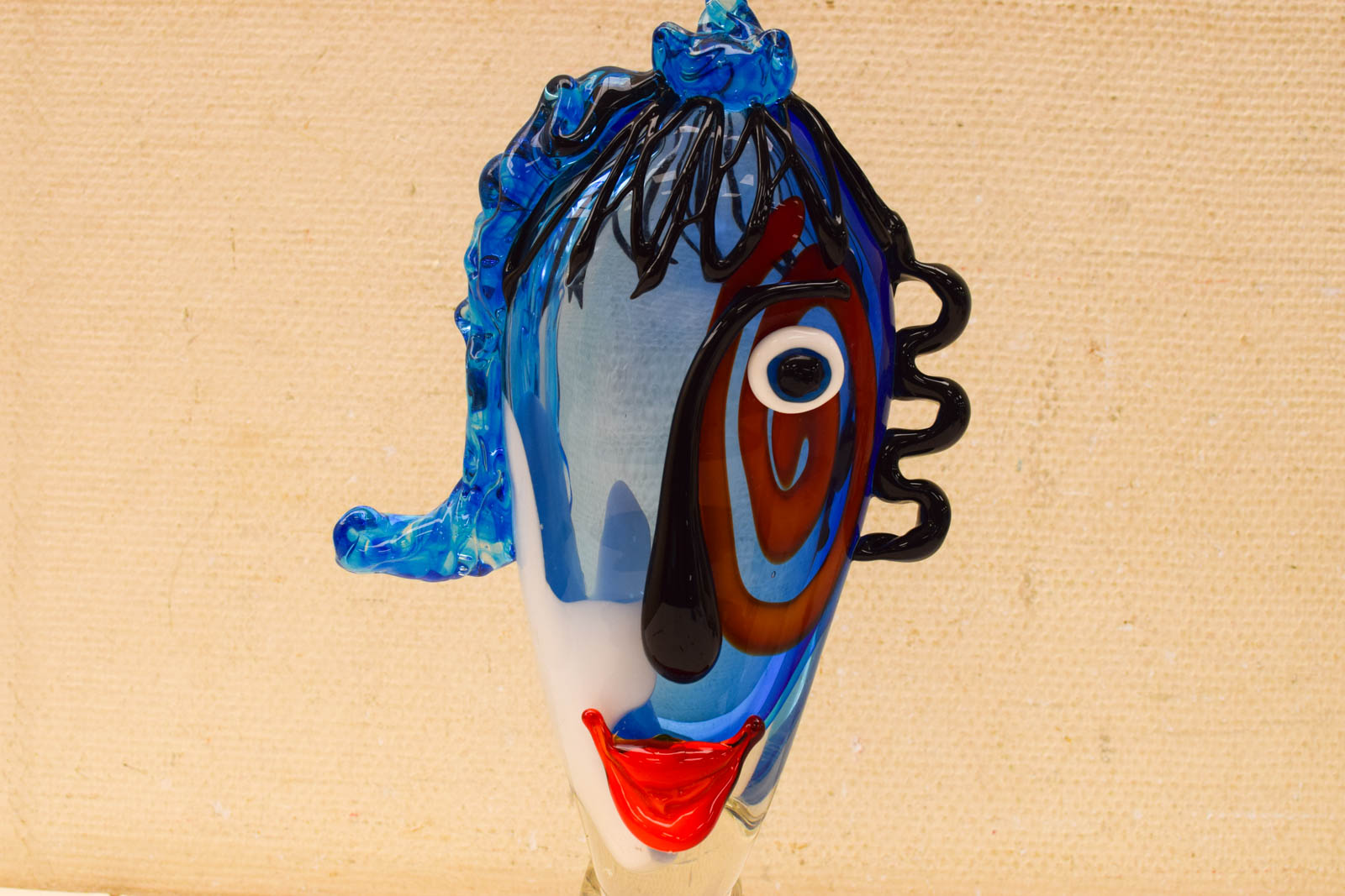 Alternative view of Murano  stijl Glazen hoofd  51190