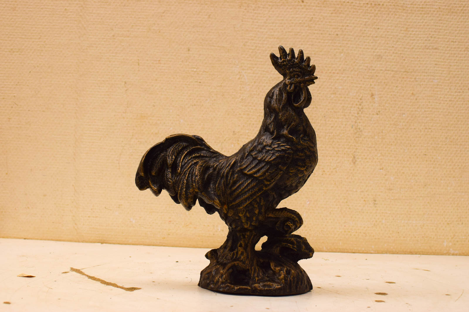 Gietijzeren Beeld van een Haan 51196