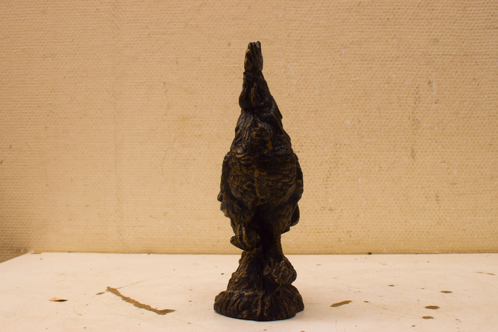 Alternative view of Gietijzeren Beeld van een Haan 51196