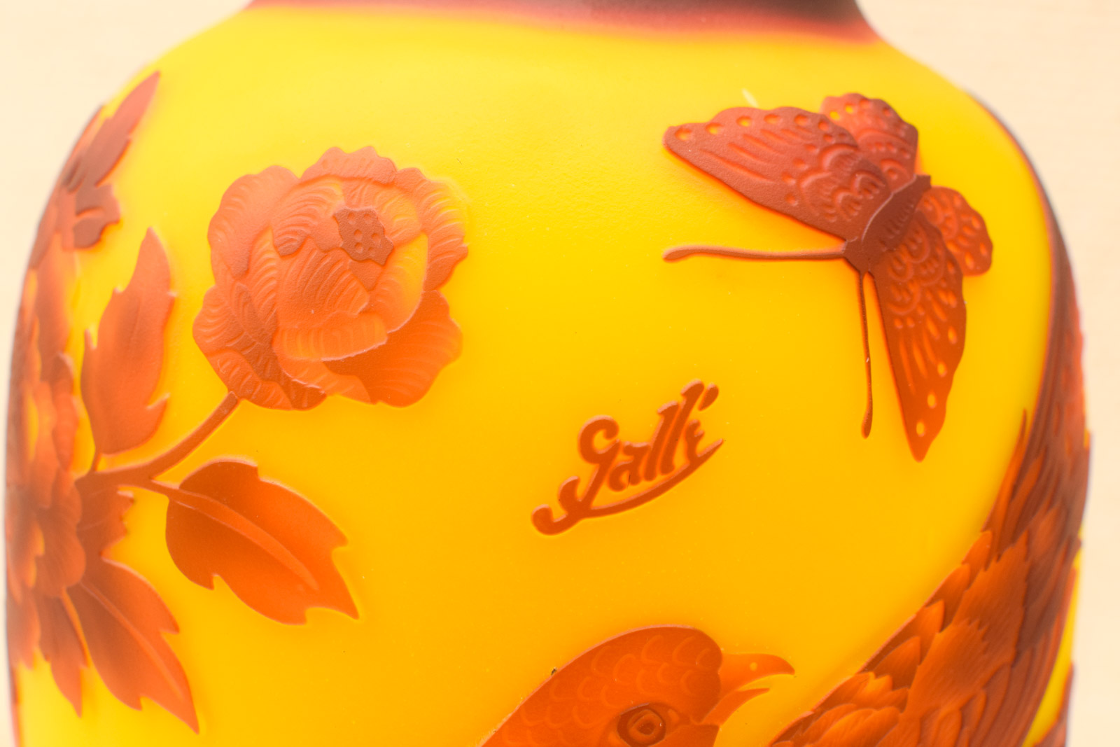 Alternative view of Galle Glazen vaas 51224