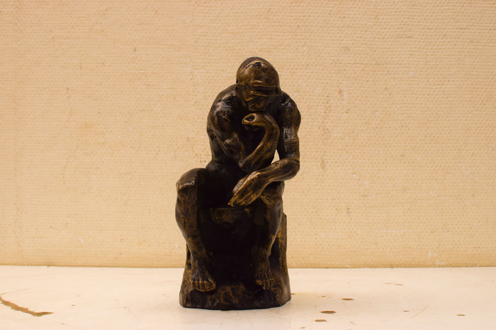 Gietijzeren beeld De Denker 51233