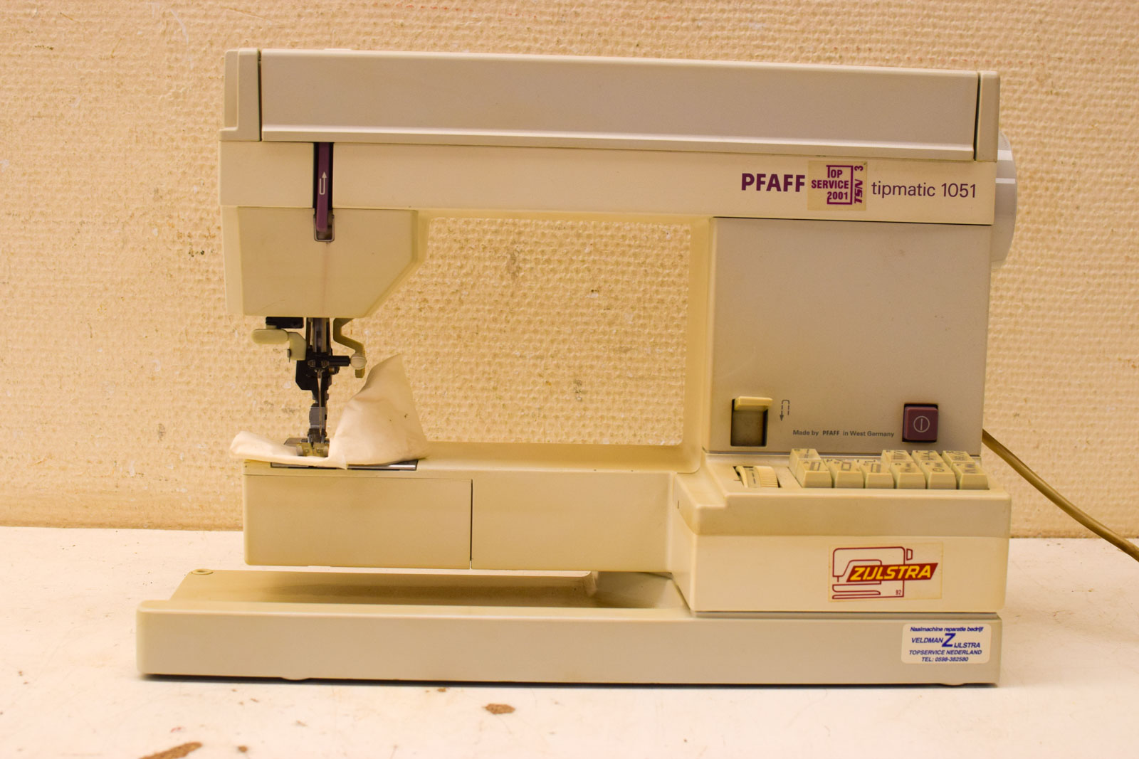 Pfaff Tipmatic 1051 naaimachine 51266