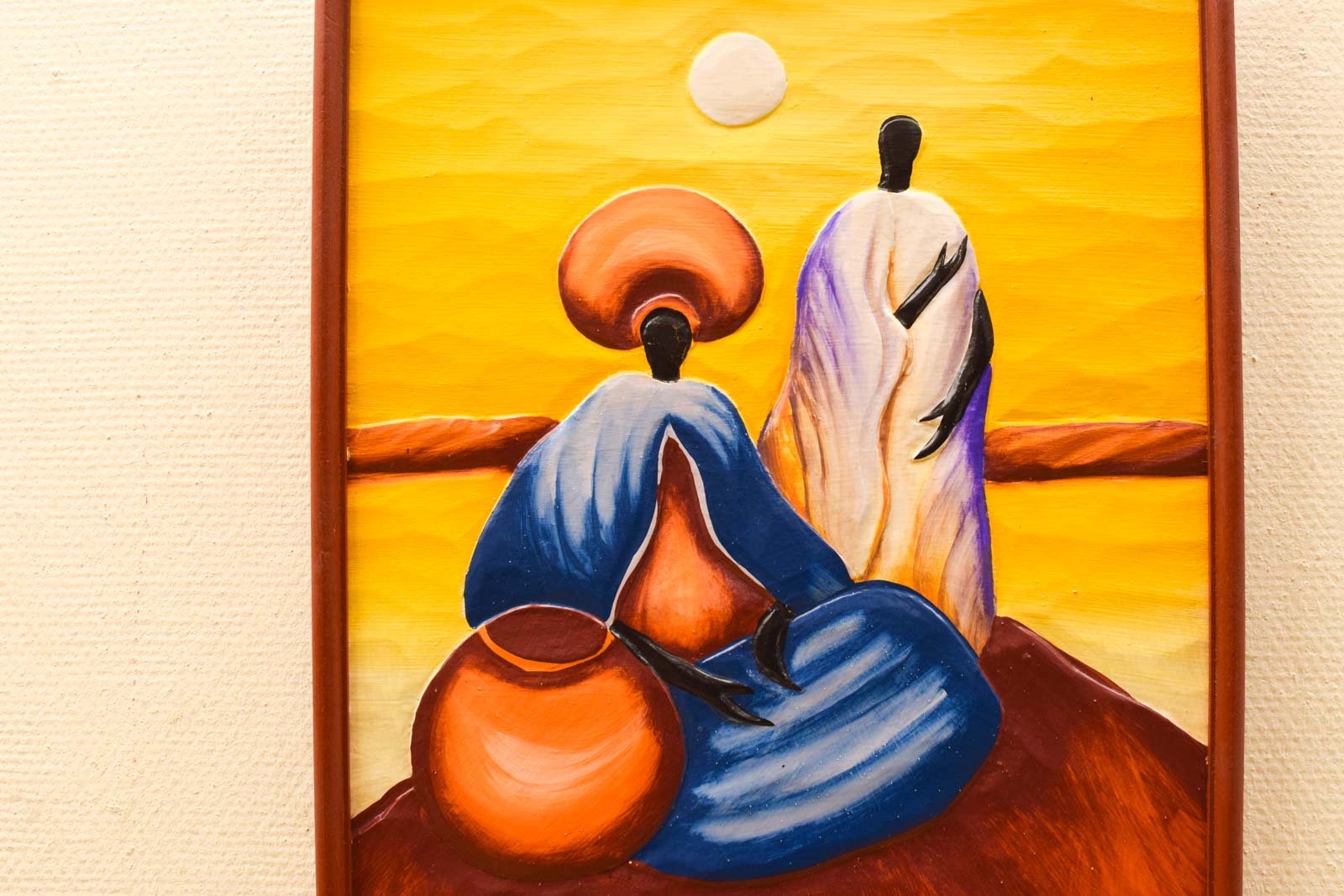 Alternative view of Schilderij van 2 personen 51267