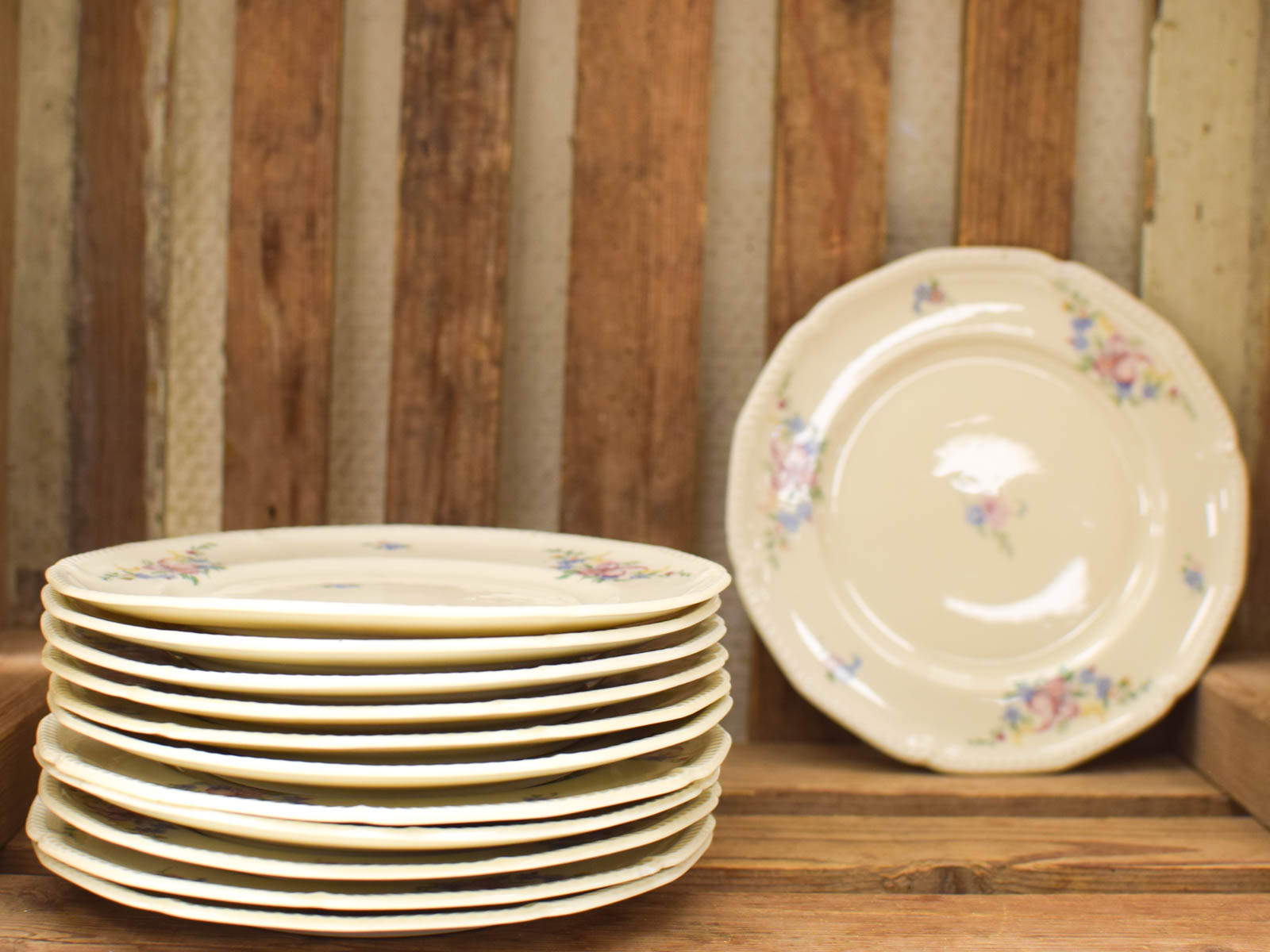 12 delig porseleinen schoteltjes 51273