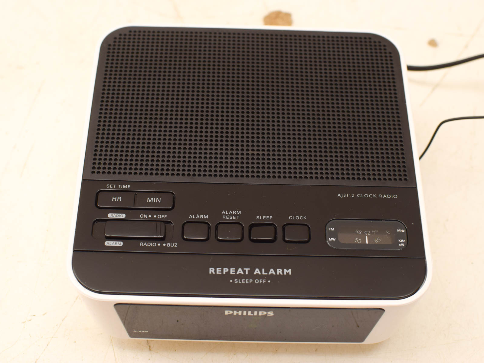 Alternative view of Philips  Clock radio 51285