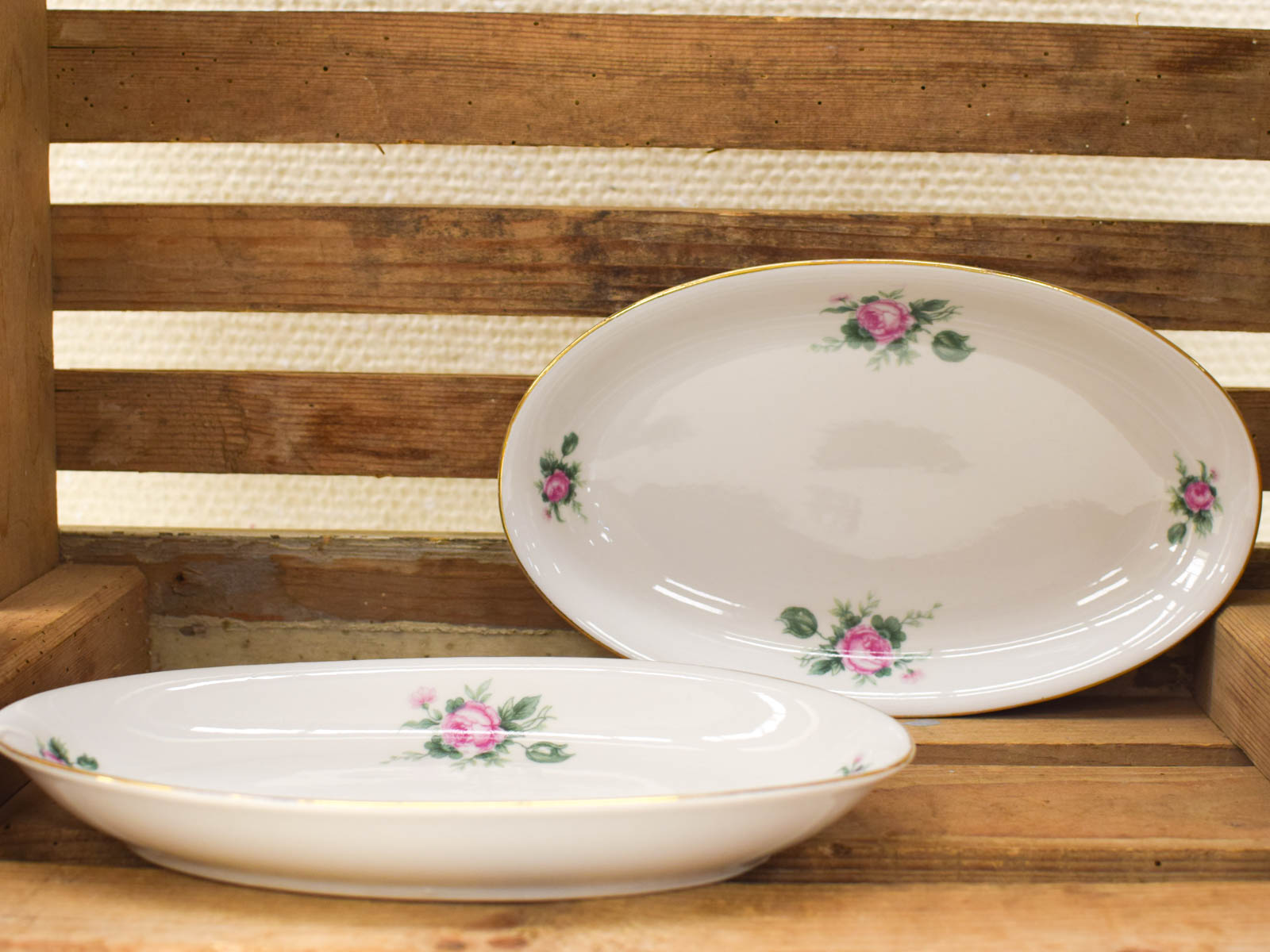 2 stuks Kahla Porseleinen ovale schalen 51307