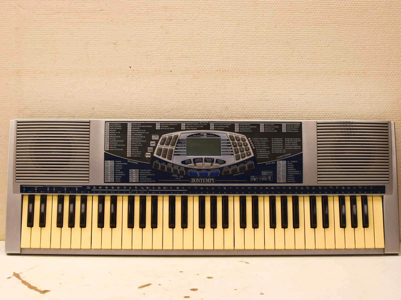 Alternative view of Bontempi Keyboard 51318