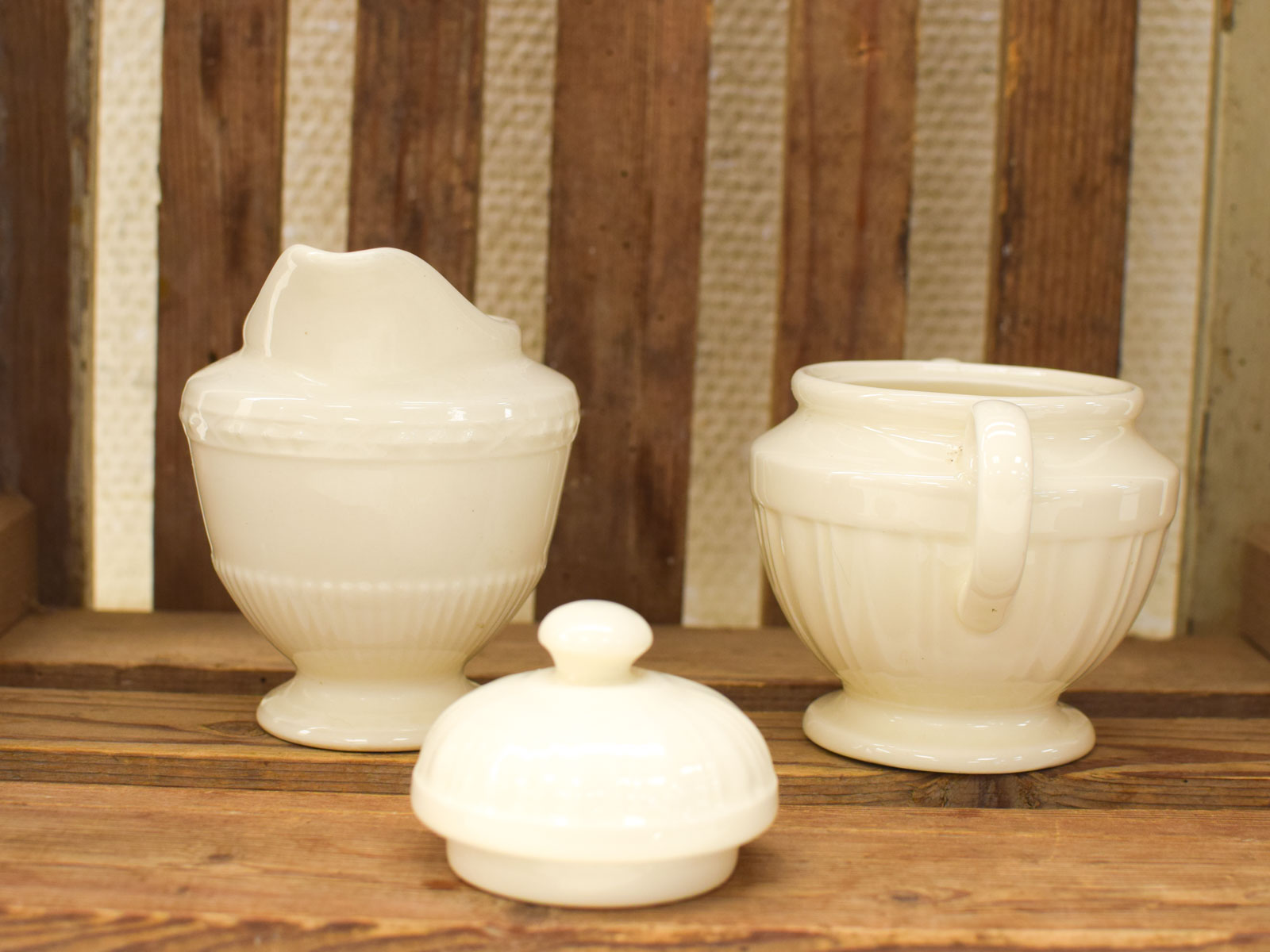 Alternative view of Porseleinen suiker en melkkannetje 51319