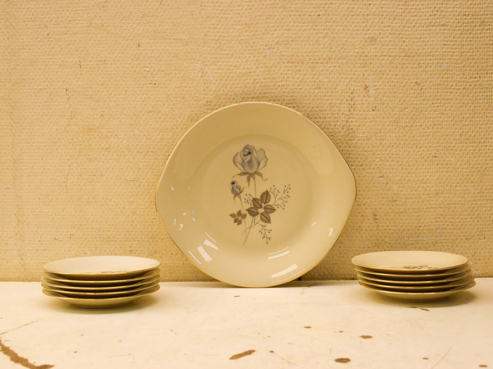 11 delige Copo 43 F porseleinen gebaksservies 51322