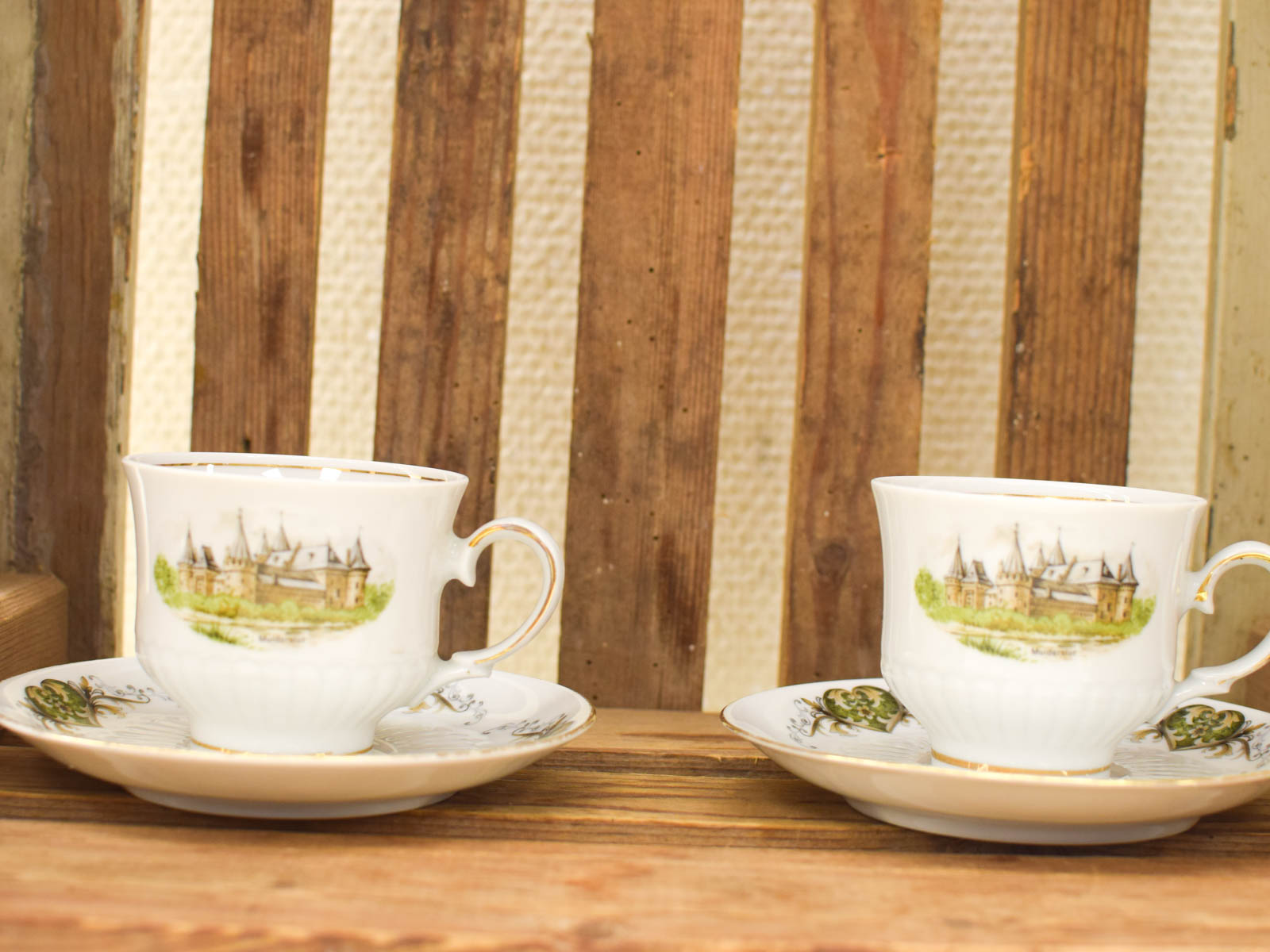 4 delig Bavaria porseleinen kop en schotels 51325