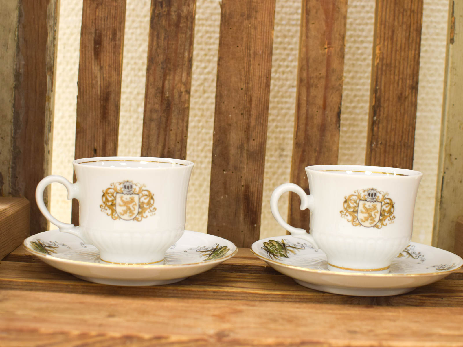 Alternative view of 4 delig Bavaria porseleinen kop en schotels 51325