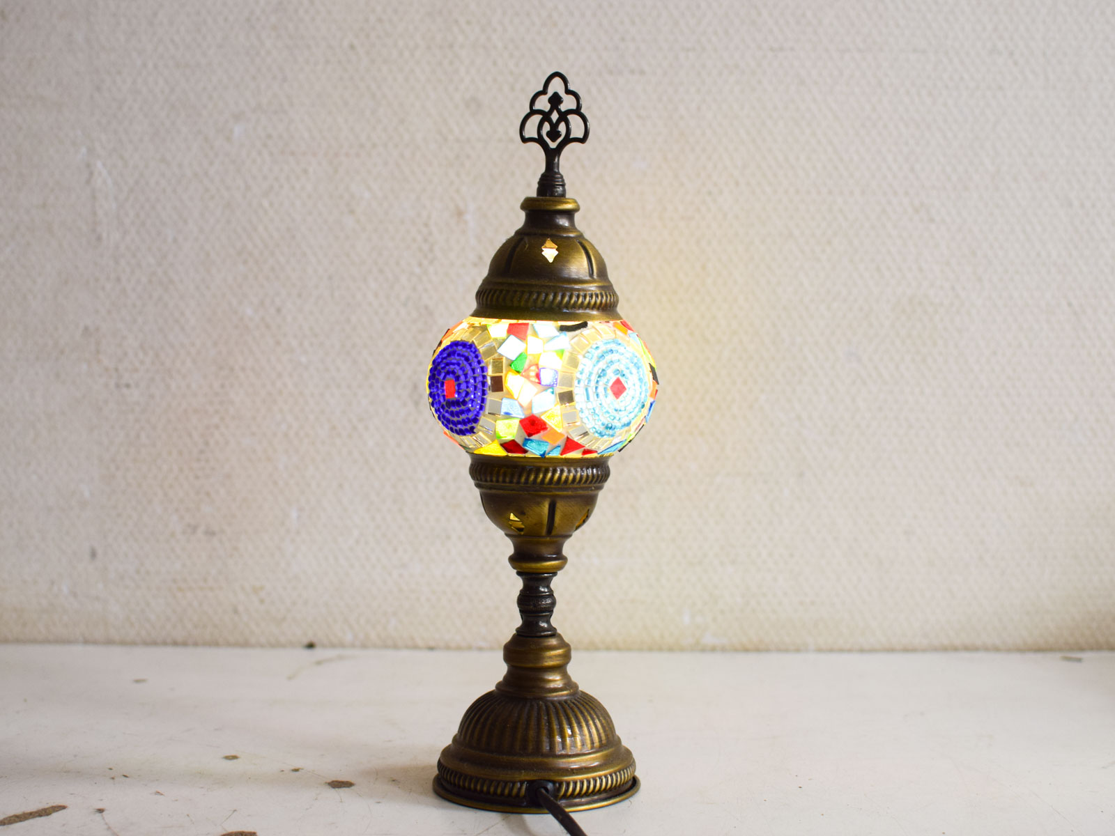 Alternative view of Mozaiek Tafellampje 51326