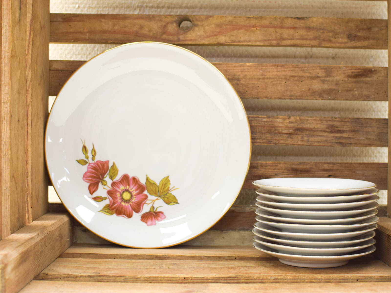 11 delige Monopoli porseleinen gebaksservies 51341