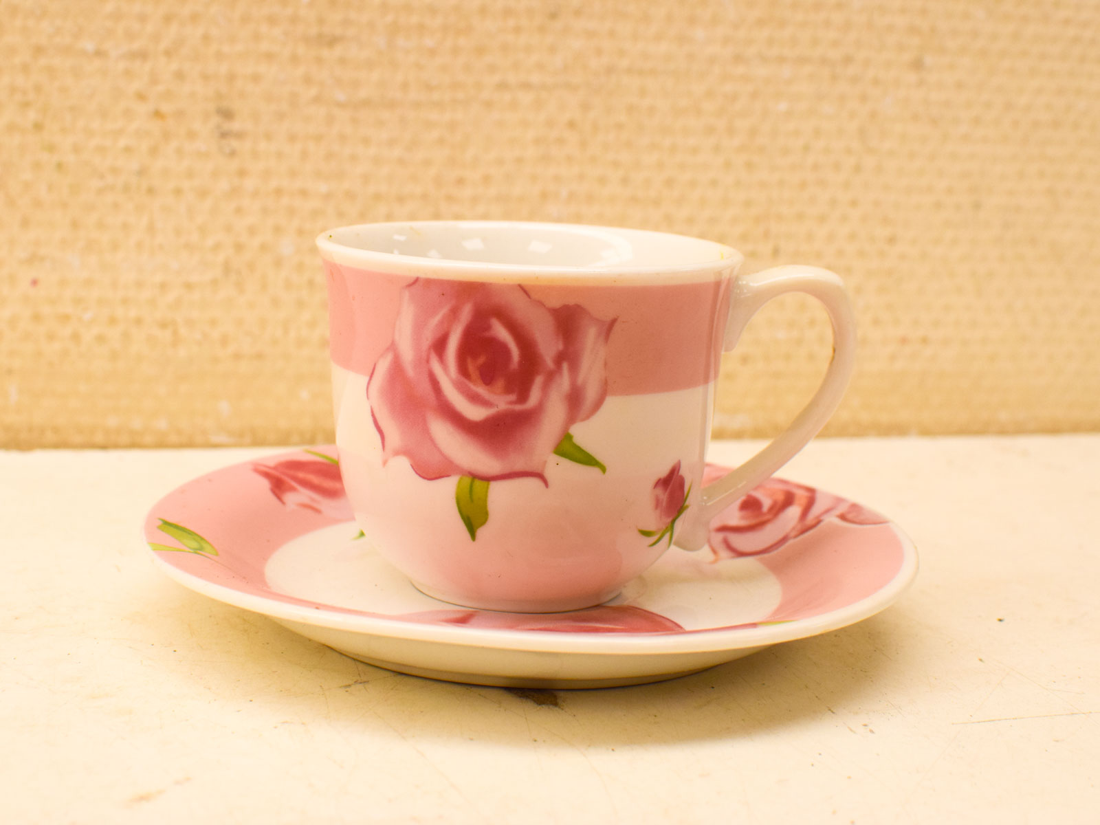 Alternative view of 6 delig NPX Holland porseleinen kop en schotel 51369