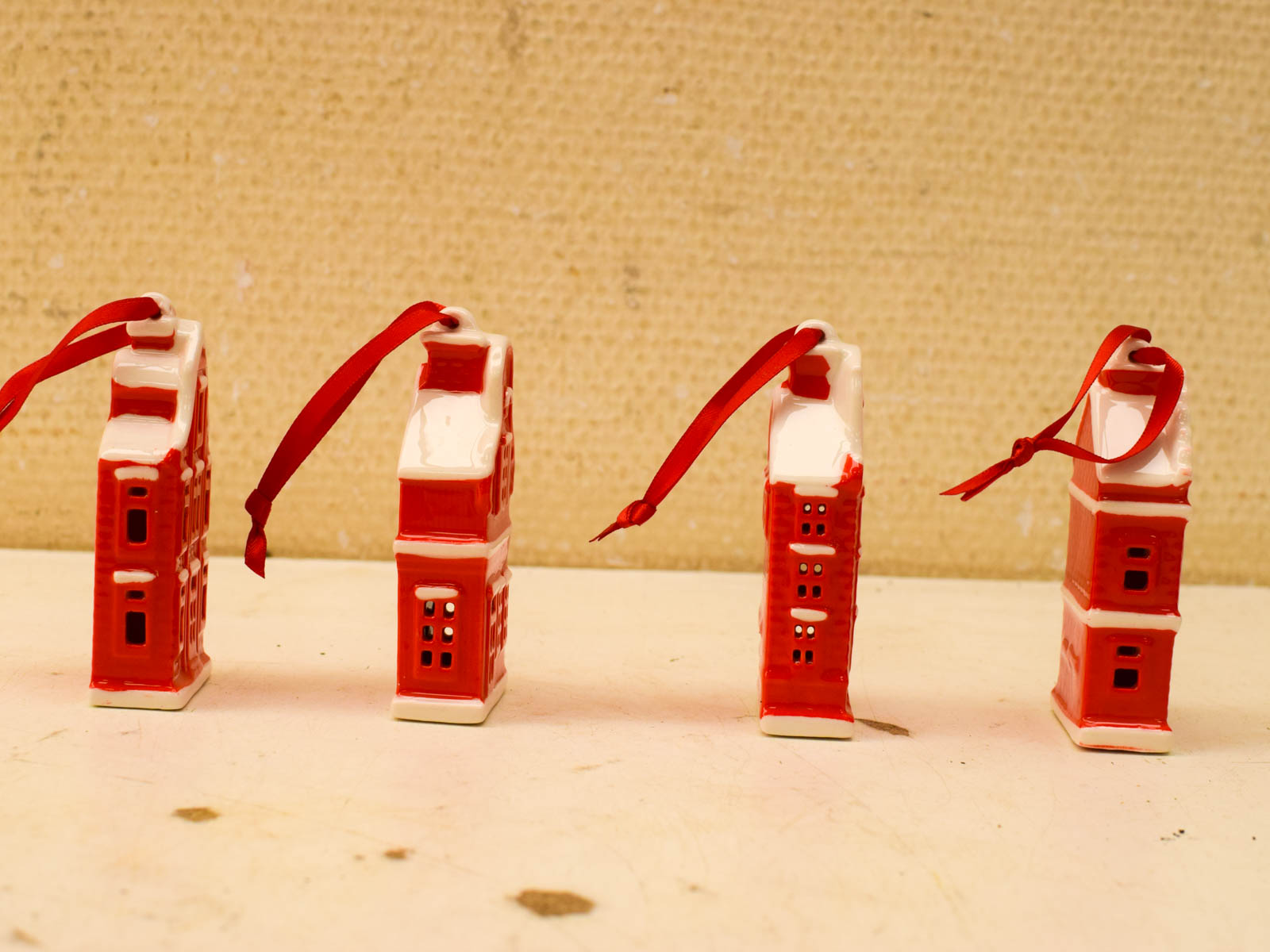 Alternative view of Porseleinen kersthangers 51372