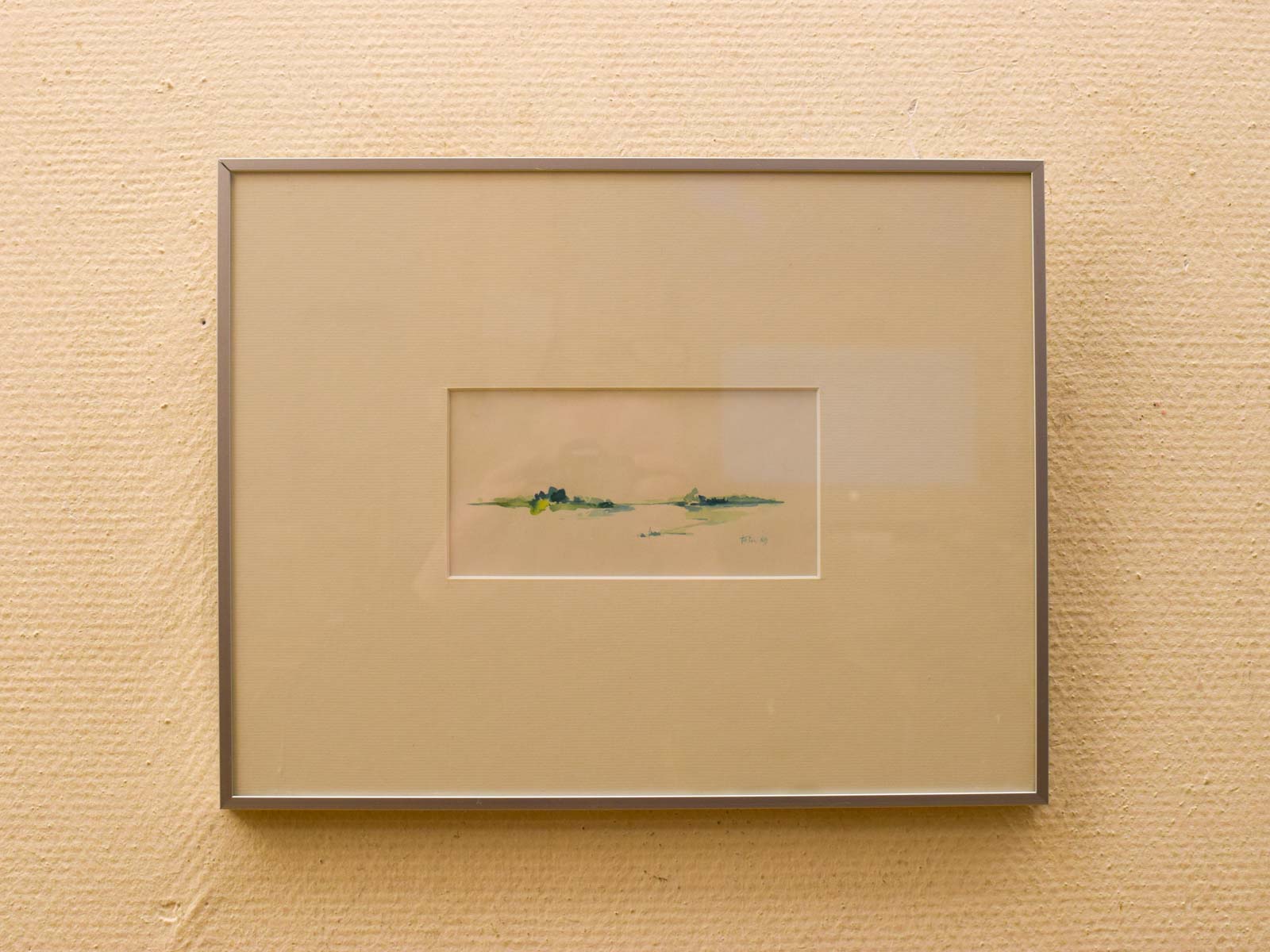 Ingelijst Aqurel schilderij 51578