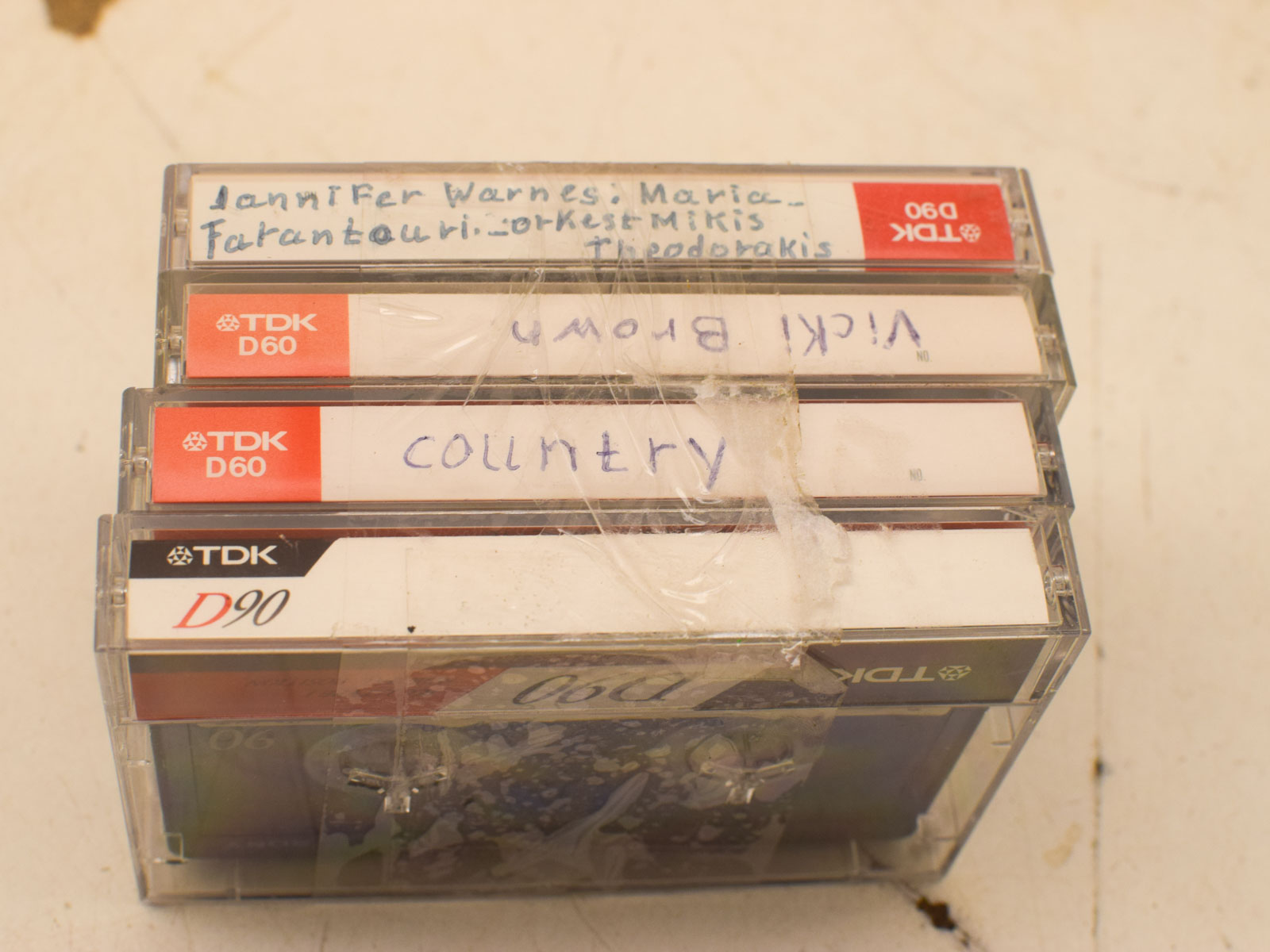 Alternative view of 4 stuks TDK Cassettebandjes 51584