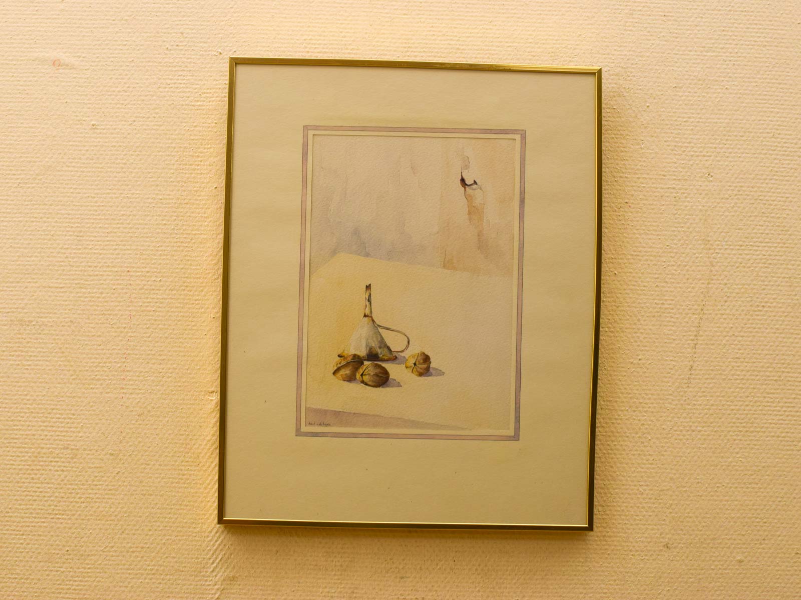 Aquarel in een lijst 51634