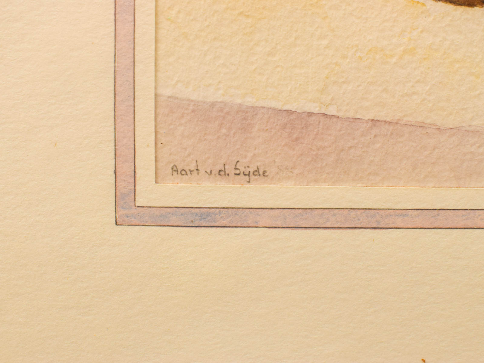 Alternative view of Aquarel in een lijst 51634