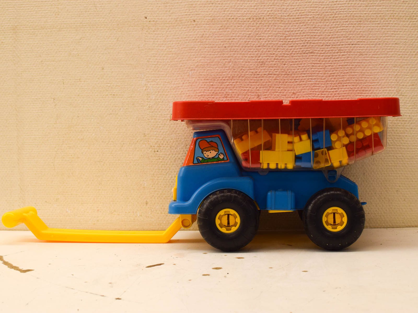 Speelgoed kiepwagen met trekhaak 51654