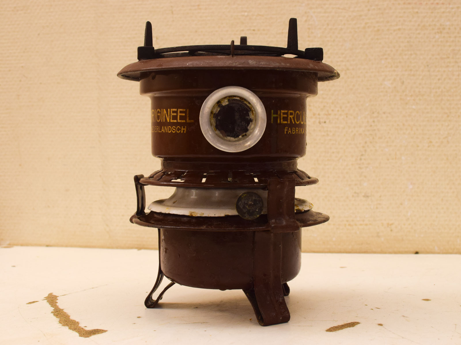 Vintage Emaille Petroleumstel 51675
