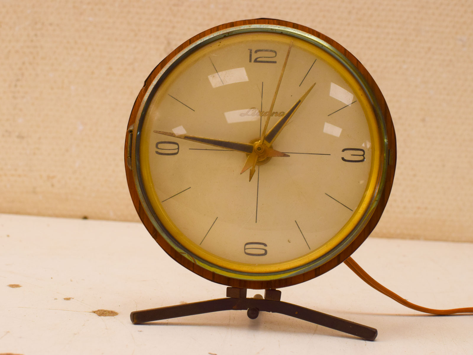Alternative view of Vintage Lizana Tafelklok 51796