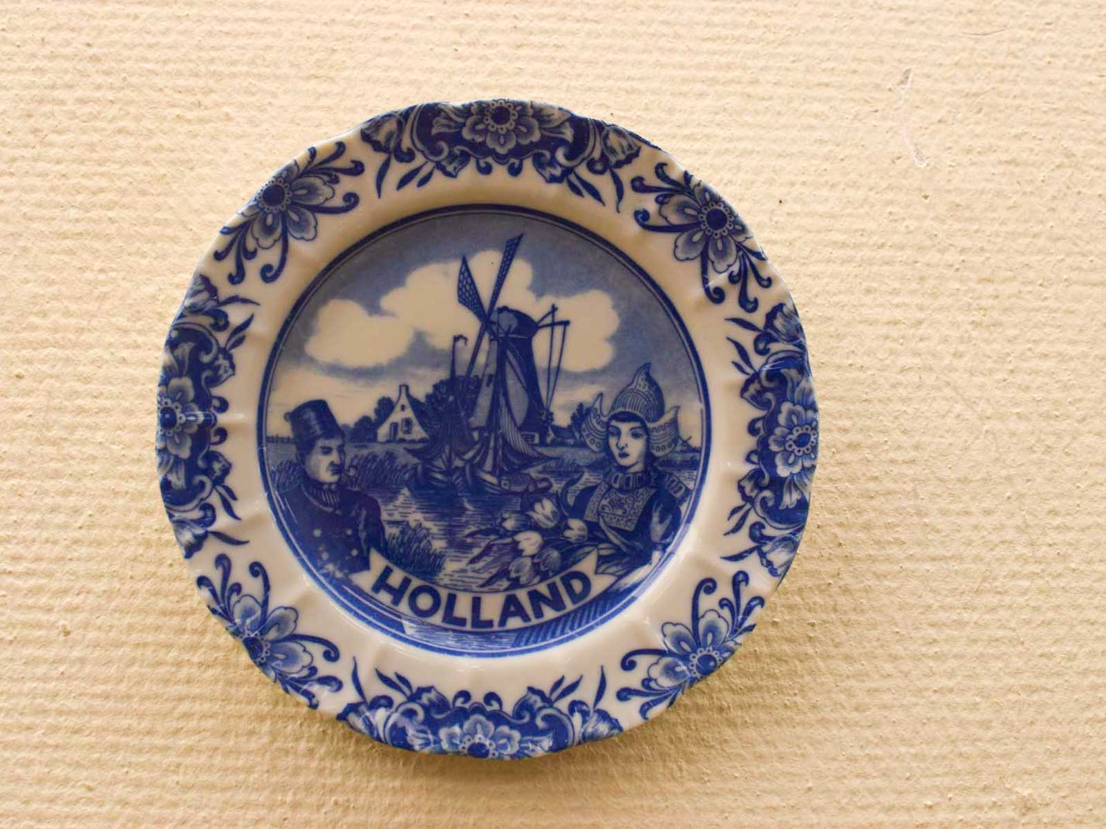 Porseleinen wandbord 51878