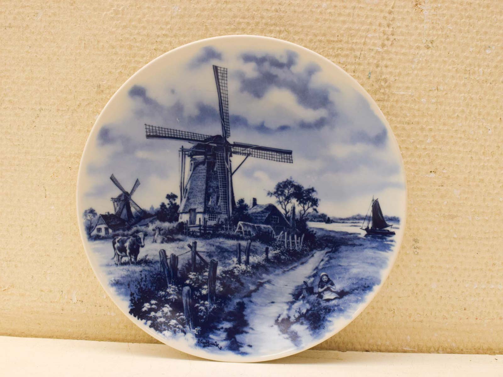 Delftsblauw Wandbord 51886