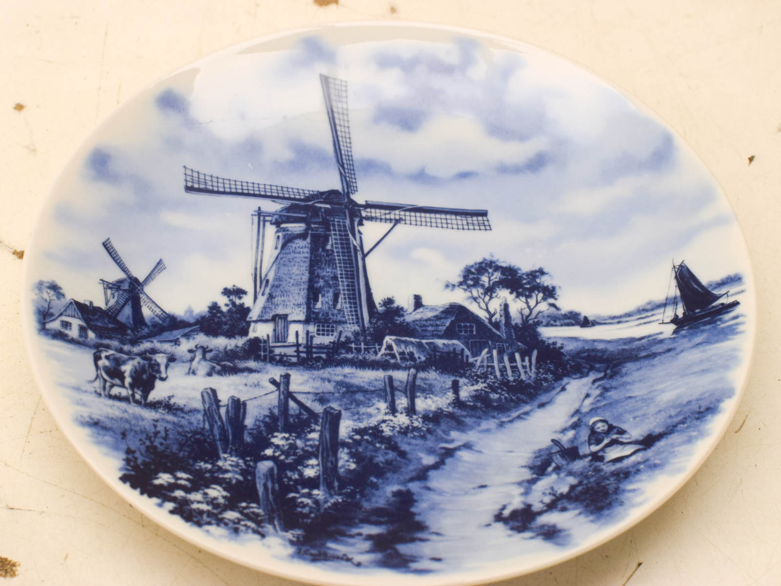 Alternative view of Delftsblauw Wandbord 51886