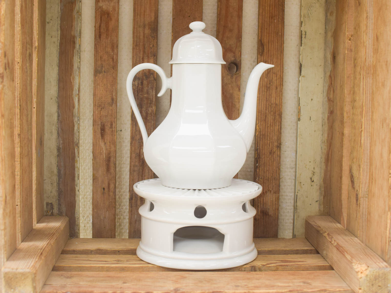 Hutschenreuther porseleinen theepot met theelicht 51907