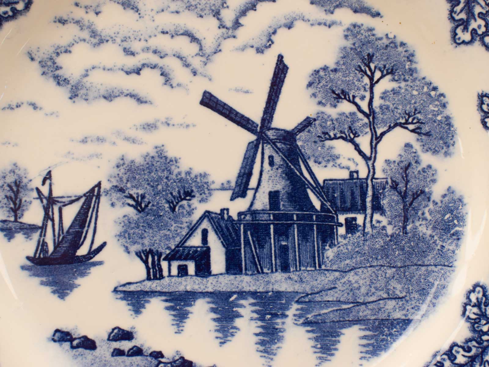 Alternative view of Porseleinen Wandbord 51927