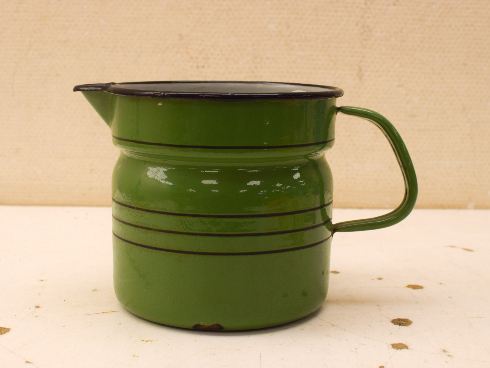 Vintage Emaille Emmer 51955