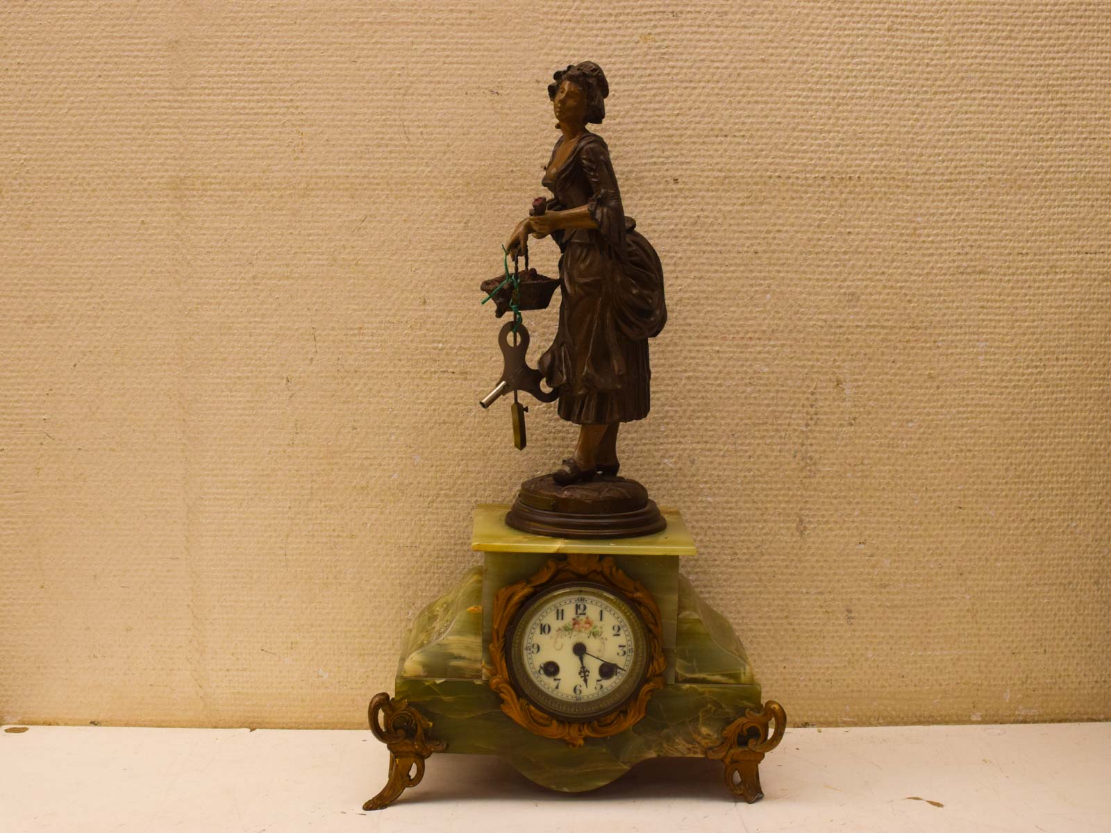 Art Nouveau pendule klok François Moreau 52272
