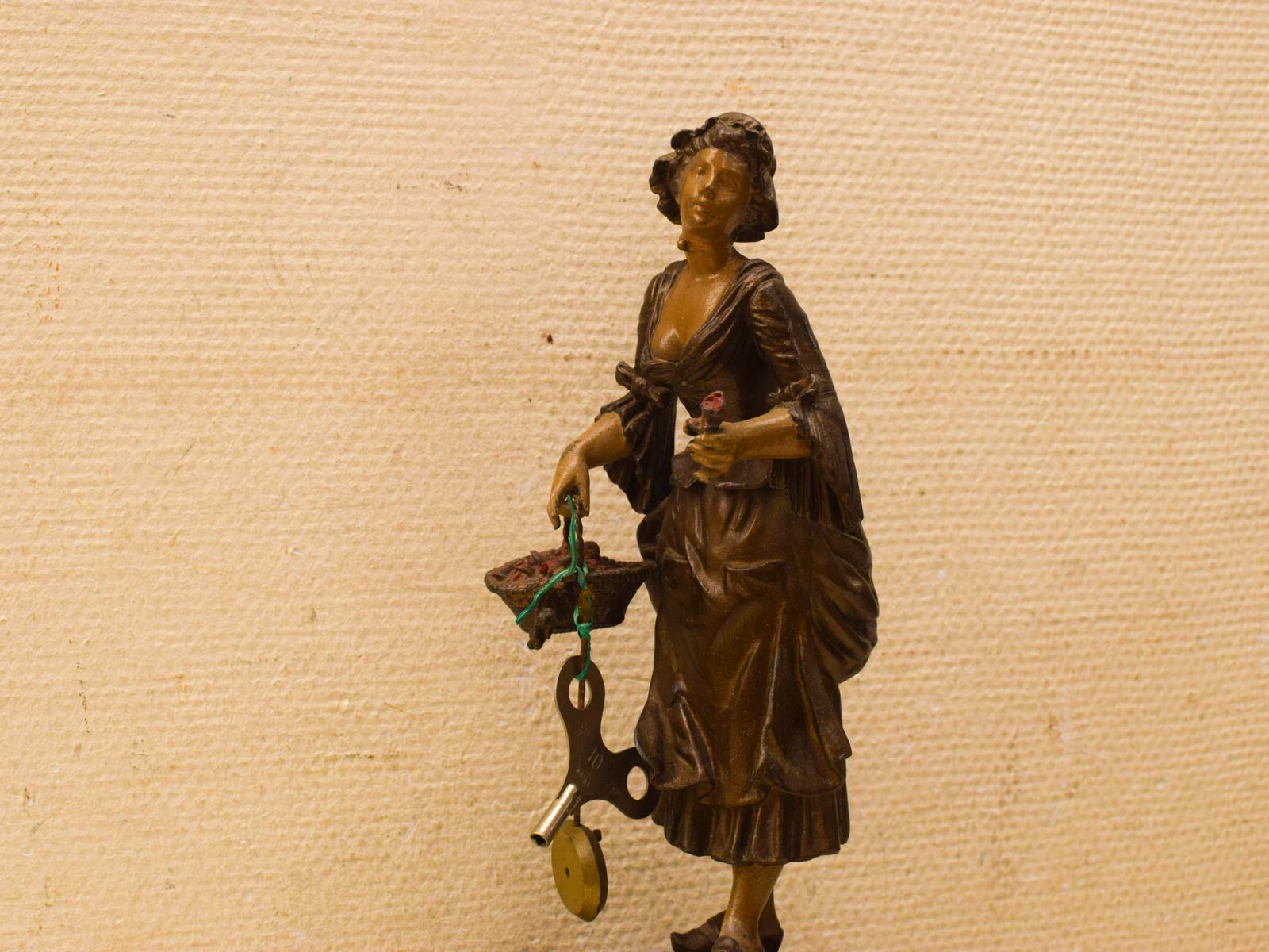 Alternative view of Art Nouveau pendule klok François Moreau 52272