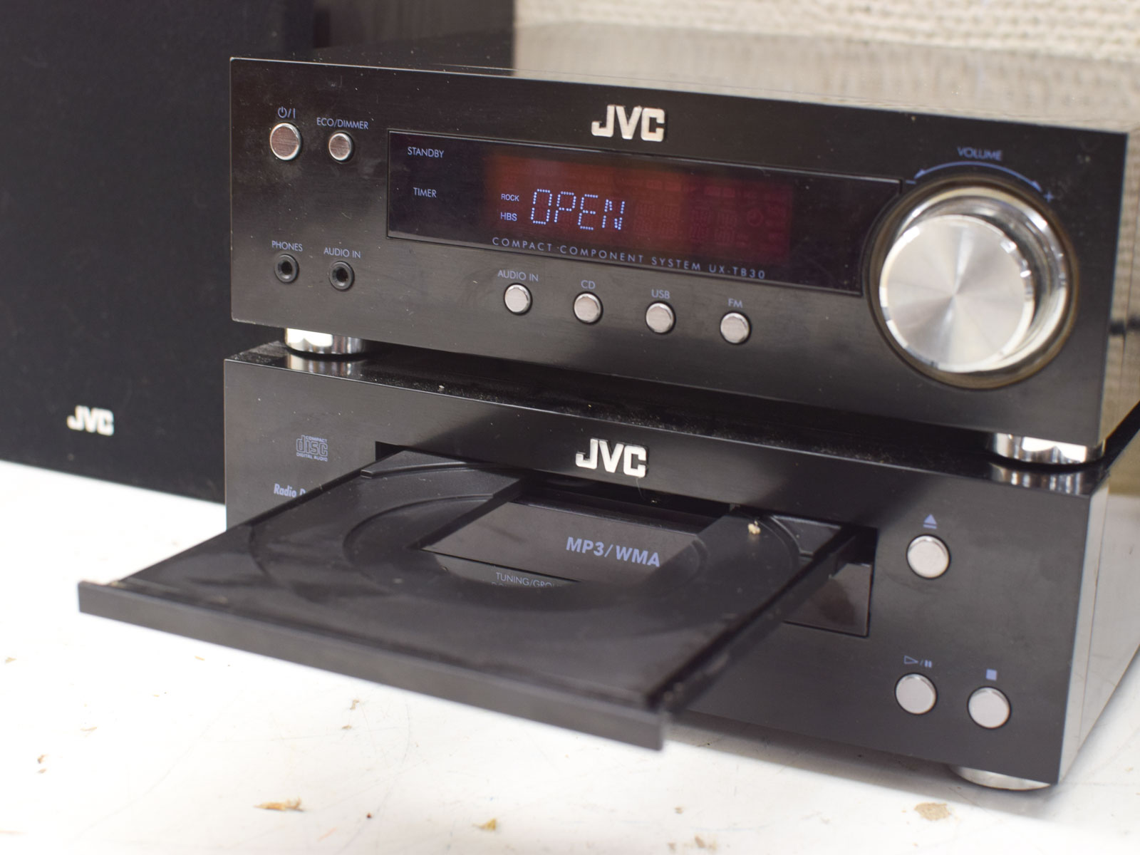 Alternative view of Jvc component audiosysteem incl luidsprekers 52289