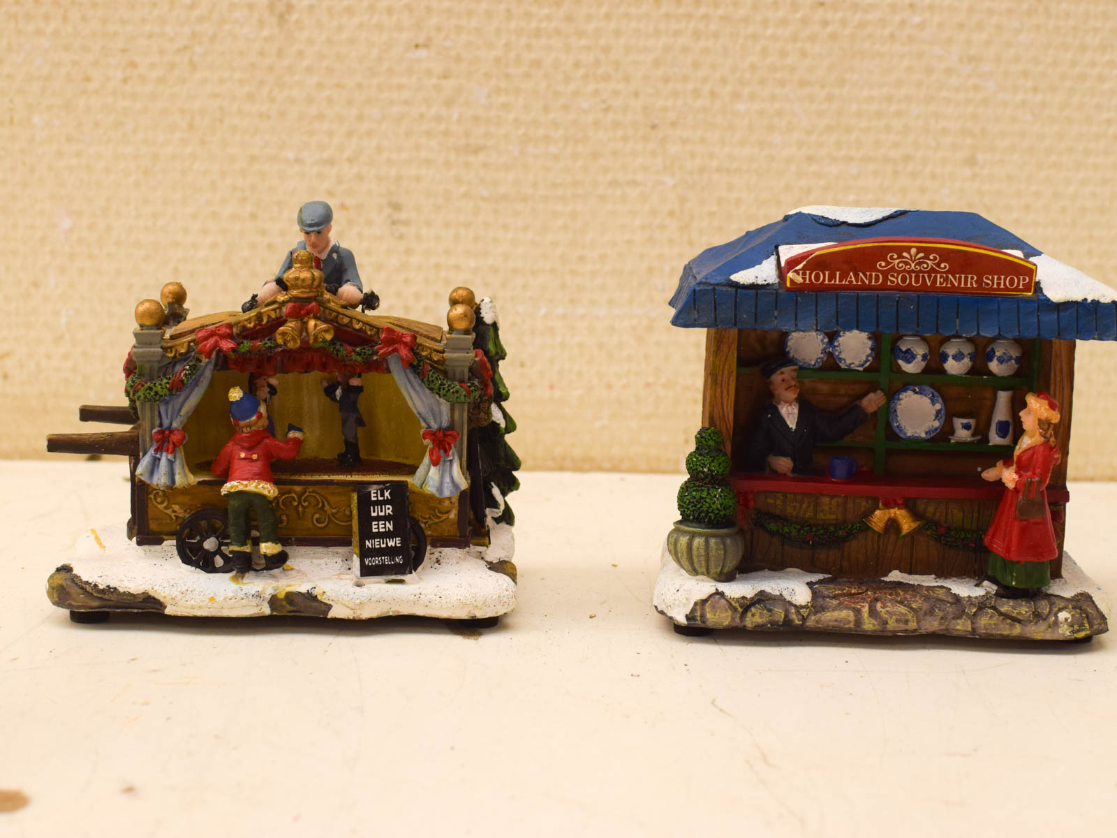 Alternative view of 4 kerstdorp kraampjes 52308