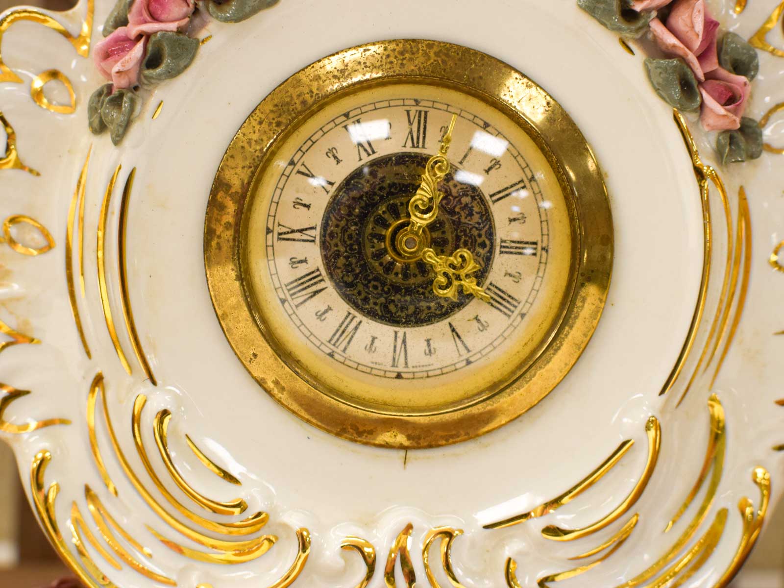 Alternative view of Vintage Boudoir klok { mantelklok} 52316