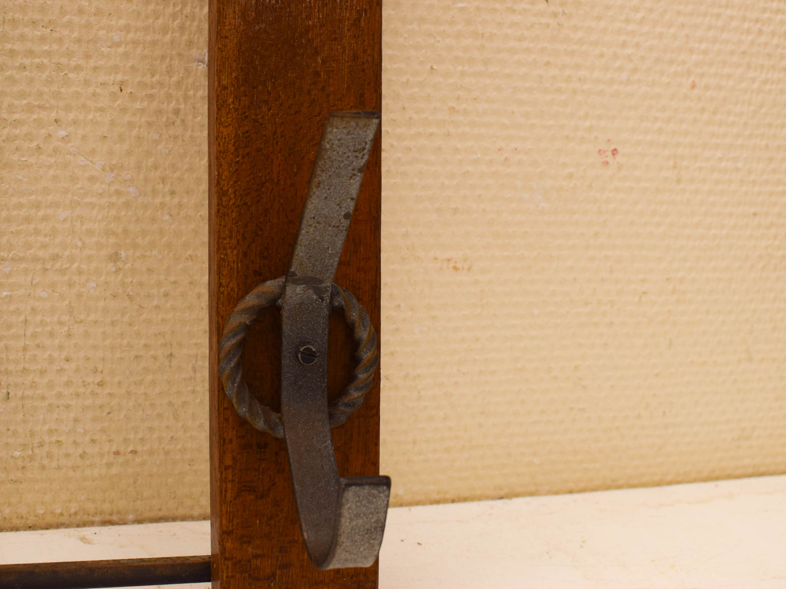 Alternative view of Vintage Houten Wandkapstok 52322